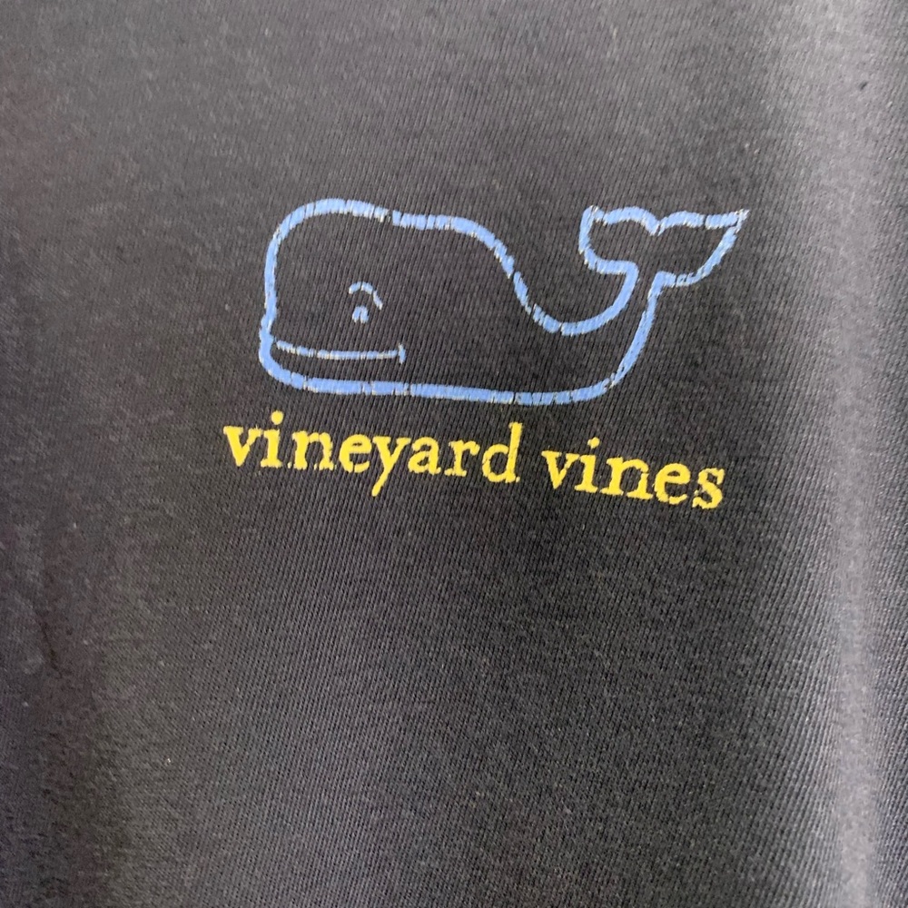 Vineyard Vines Blue Long Sleeve Tee - Picture 3 of 6